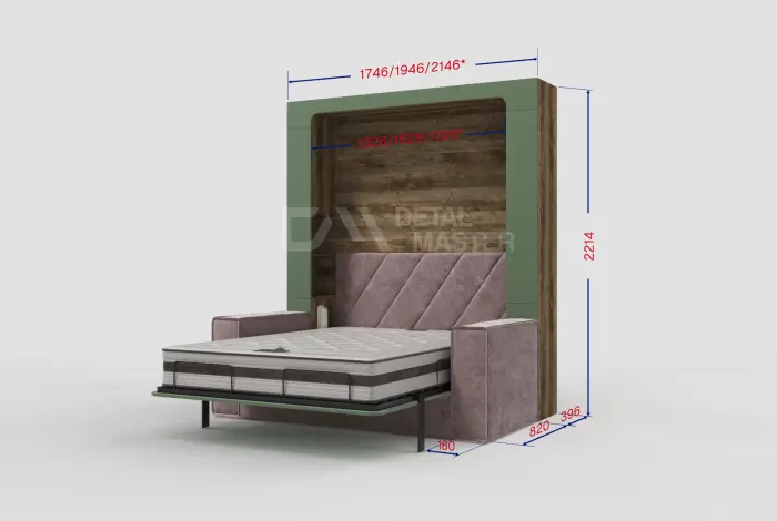 Шкаф-кровать трансформер "Premium Nova Balance 2.0 Sofa"